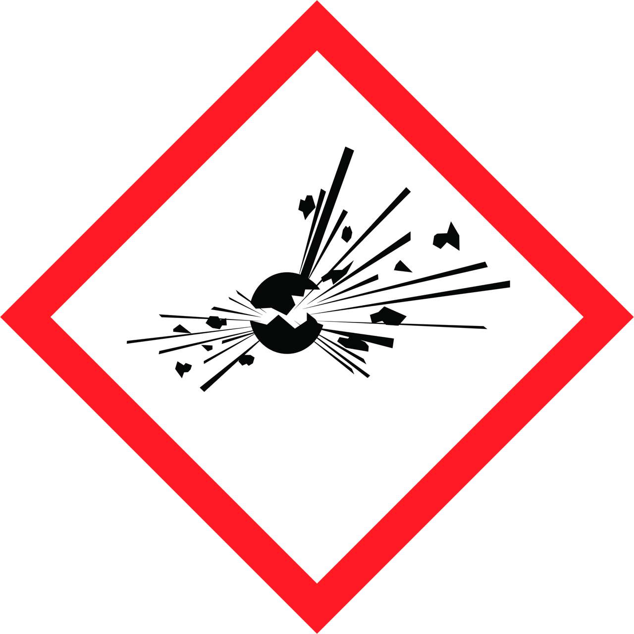 GHS01 Explosive